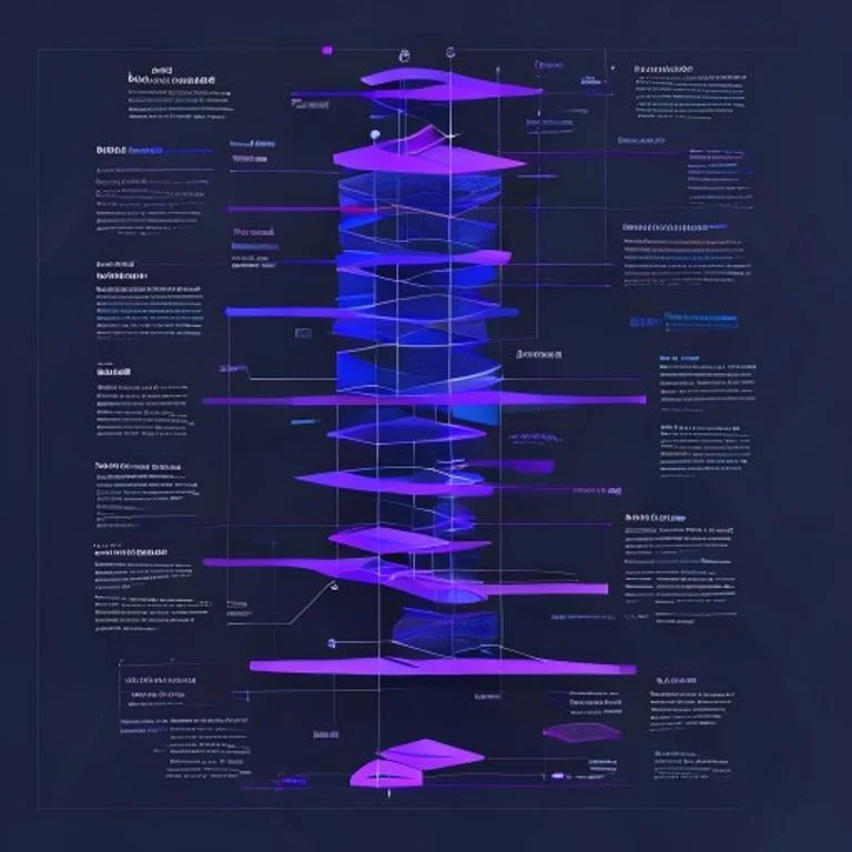 Monad Layer 1 blockchain logo showing parallelized EVM architecture with high throughput visualization