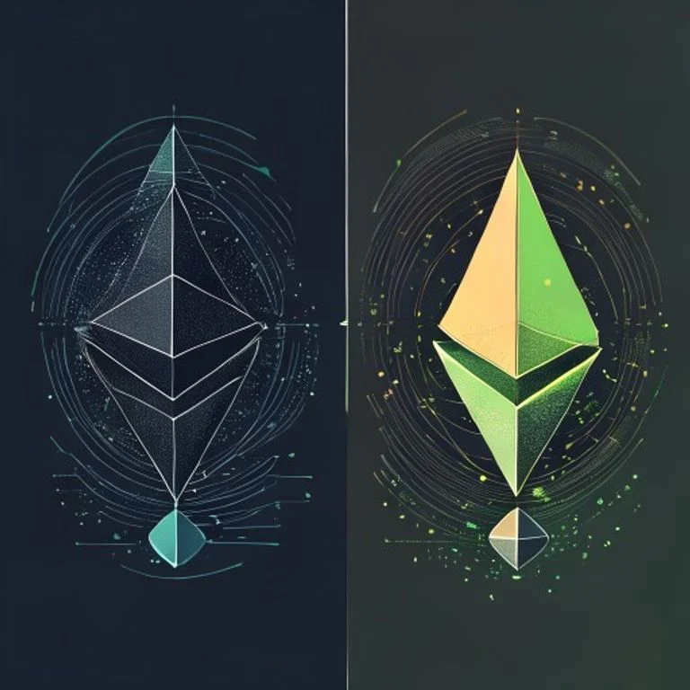 Visualization of parallel EVM execution showing multiple transactions processed simultaneously on Monad blockchain