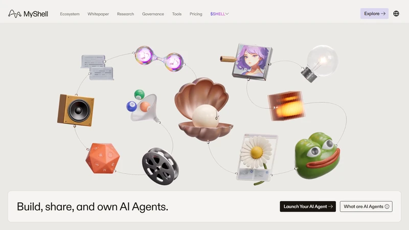 MyShell decentralized AI agent ecosystem architecture with ShellAgent framework and OpenVoice technology