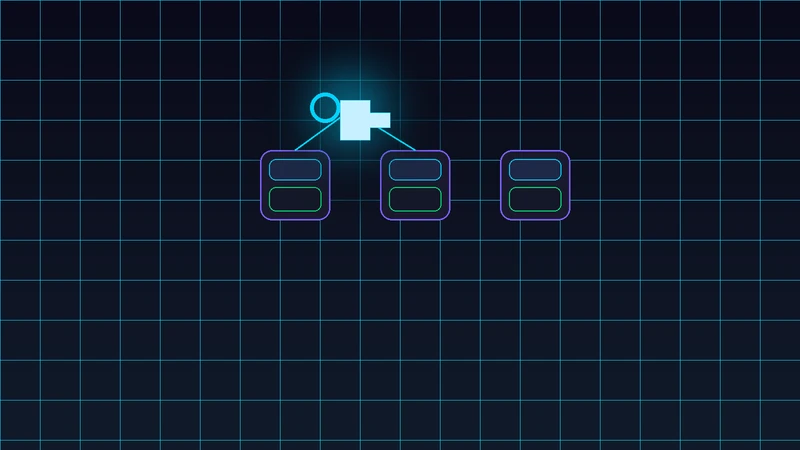 Diagram of a permission key modifying token metadata blocks on Solana