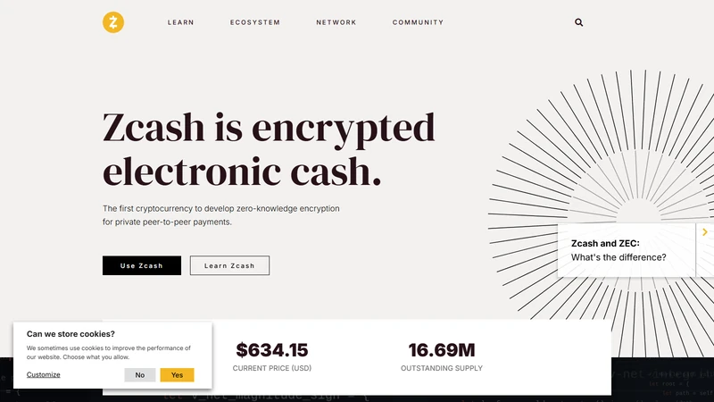 Zcash ZEC privacy cryptocurrency zk-SNARKs architecture diagram with shielded transaction flow