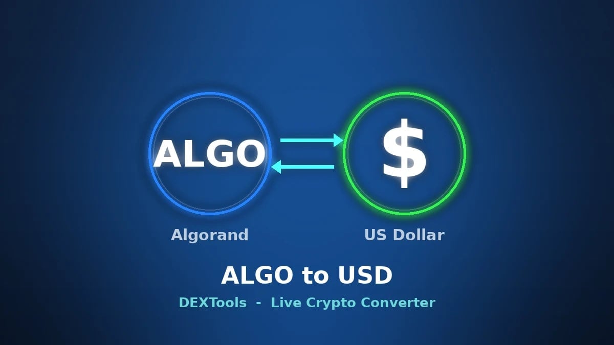 Algorand to USD Converter: Live ALGO Price (2026)