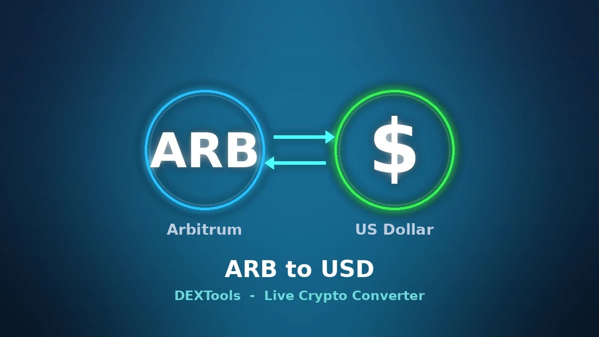 Arbitrum-USD 변환기: 실시간 ARB 가격(2026)