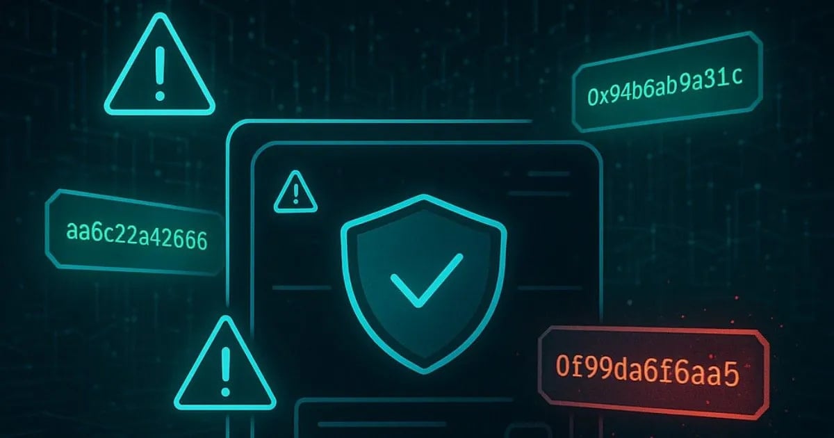 Vermeidung von Krypto-Adressen-Vergiftungsbetrügereien
