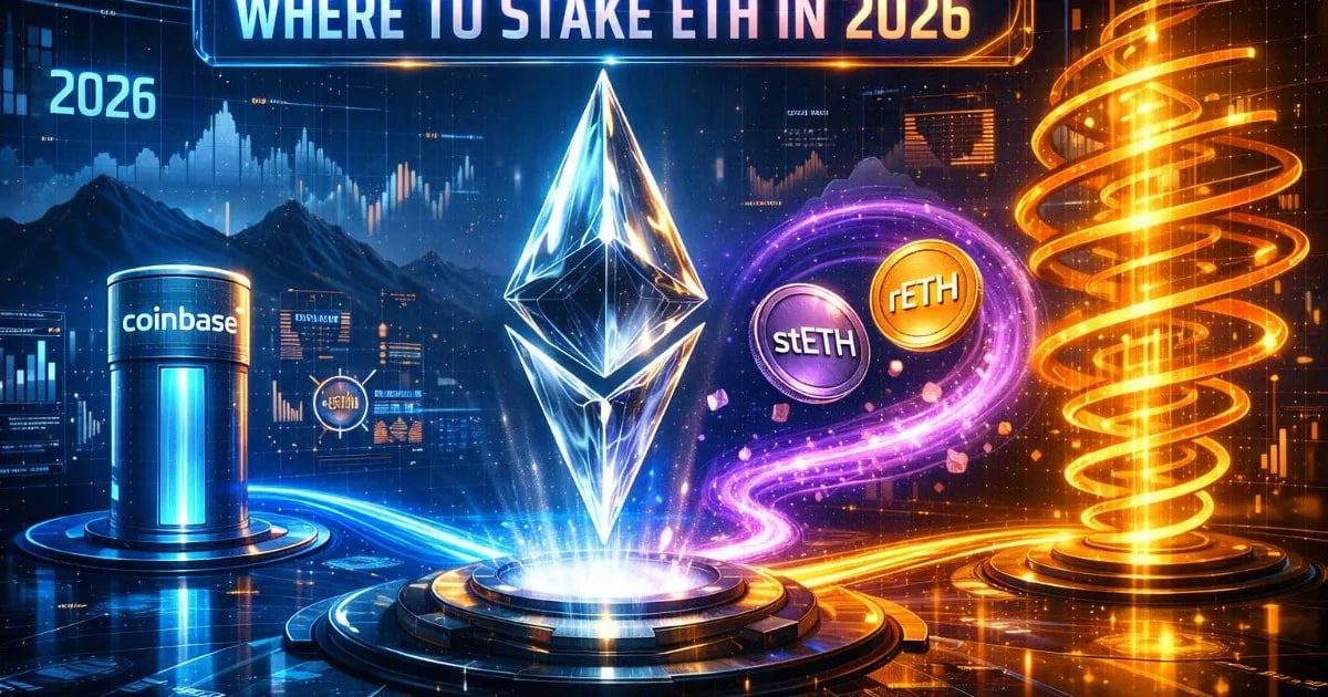 Wo man ETH staken kann: Die besten 2026 Plattformen für hohe Renditen