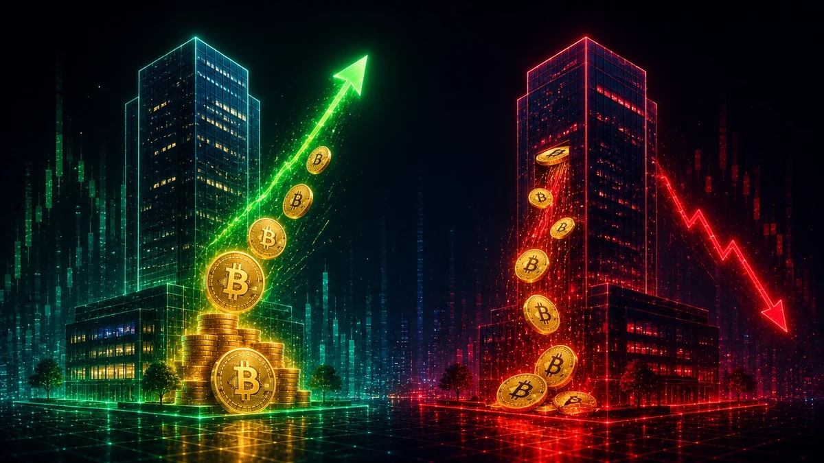 Bitcoin Treasury Firms Split: Some Keep Buying as Saylor's Strategy Sells
