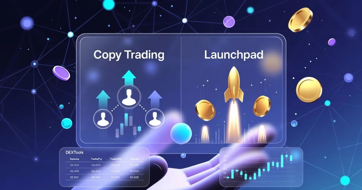 Bitget 튜토리얼: 카피 트레이딩 및 런치패드 설명