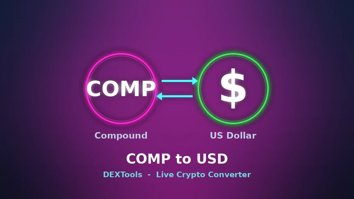 化合物から米ドルへのコンバーター: ライブ COMP 価格 (2026)