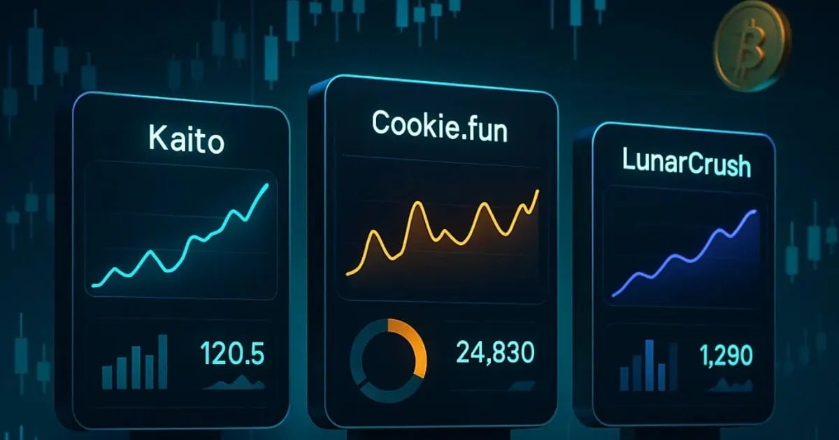 Kaito vs Cookie.fun vs LunarCrush: En İyi Analiz Aracı
