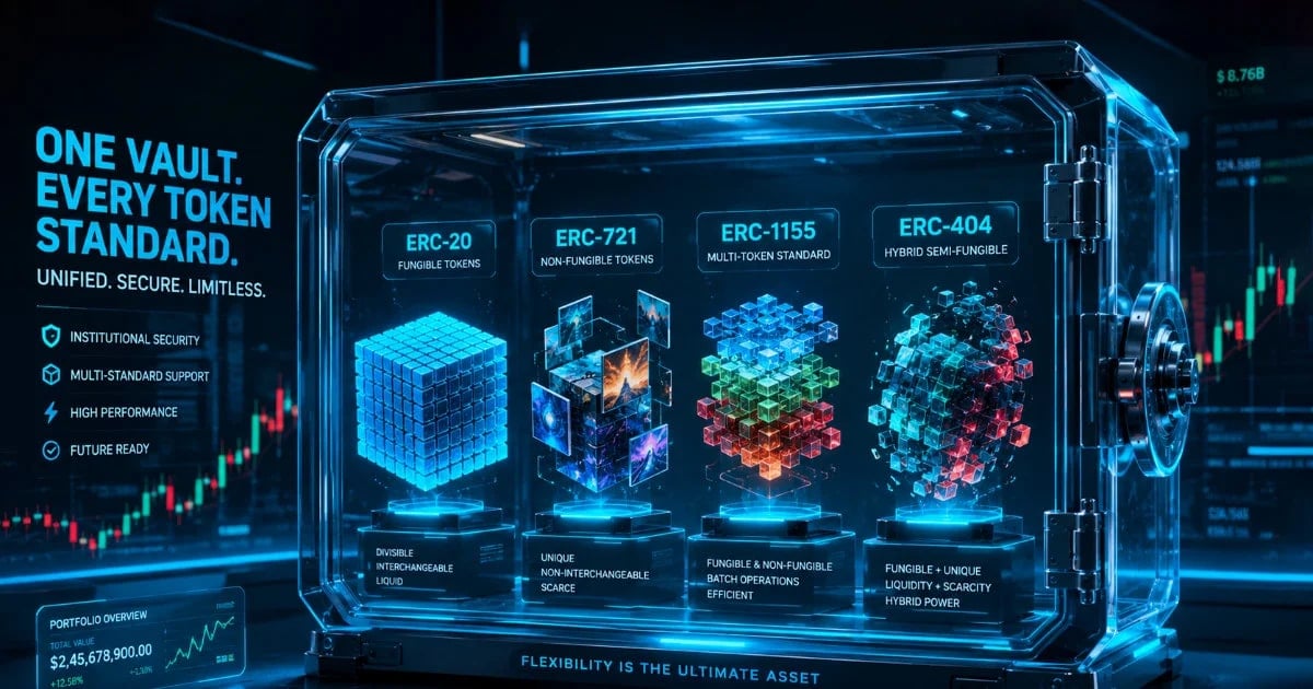 Comparaison de ERC-20, ERC-721, ERC-1155 et ERC-404