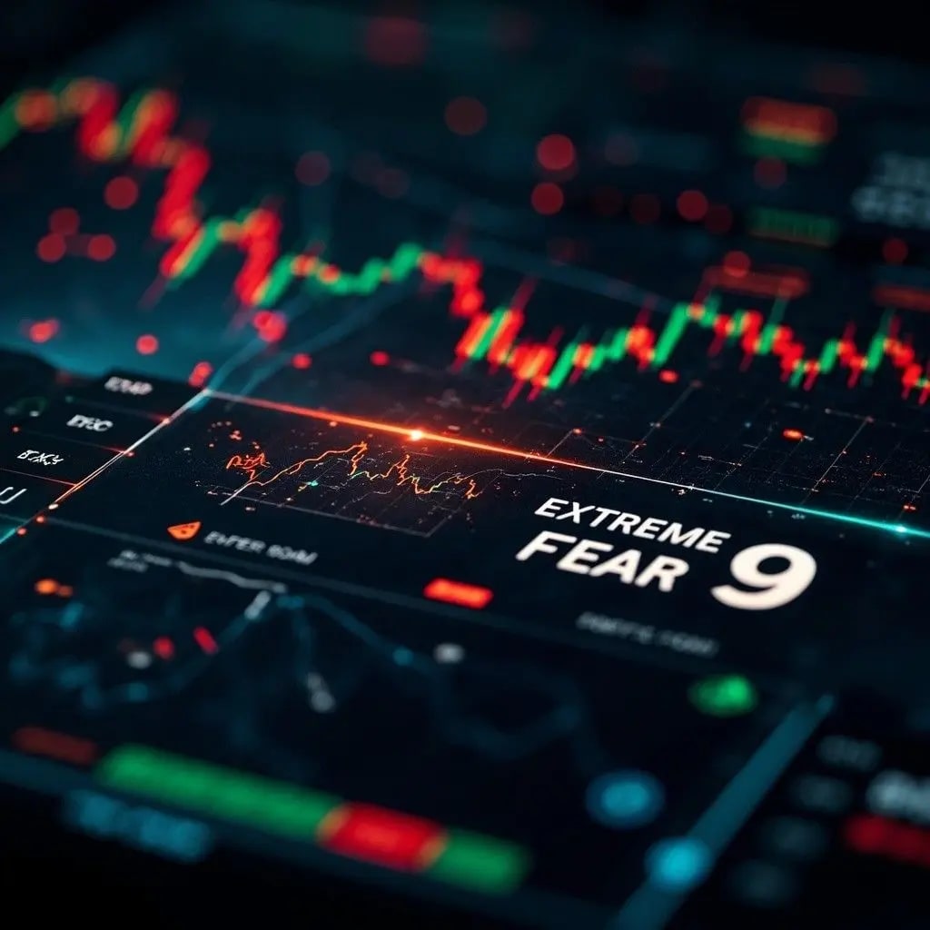 Krypto-Markt hält $2,37T, während der Angstindex 9 erreicht - Braut sich ein Short Squeeze für Bitcoin zusammen?