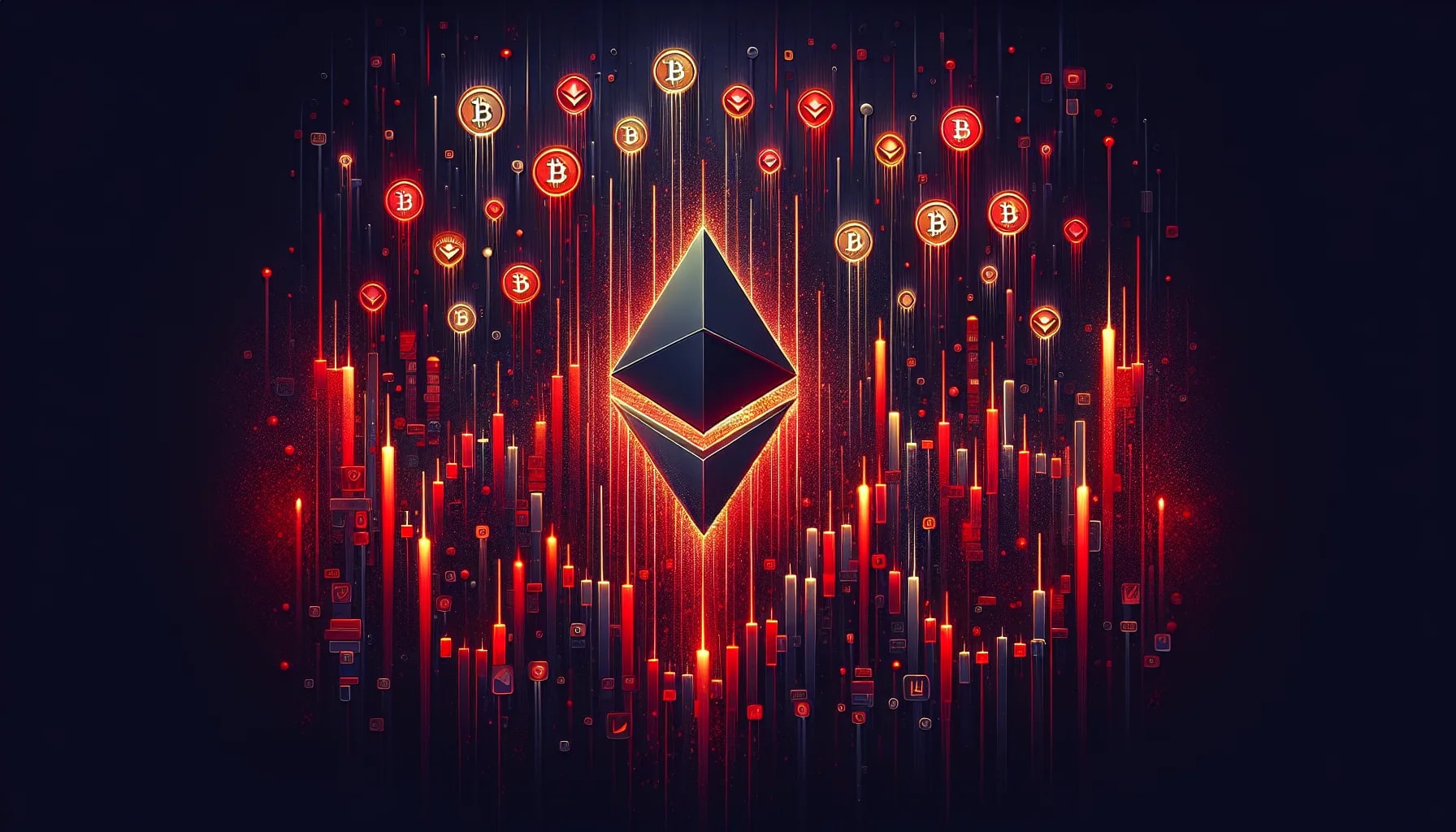 Bain de sang crypto : l'ETH tombe à 2 200 $, le XRP à 1,33 $ alors qu'une crise géopolitique déclenche une vente massive sur le marché.
