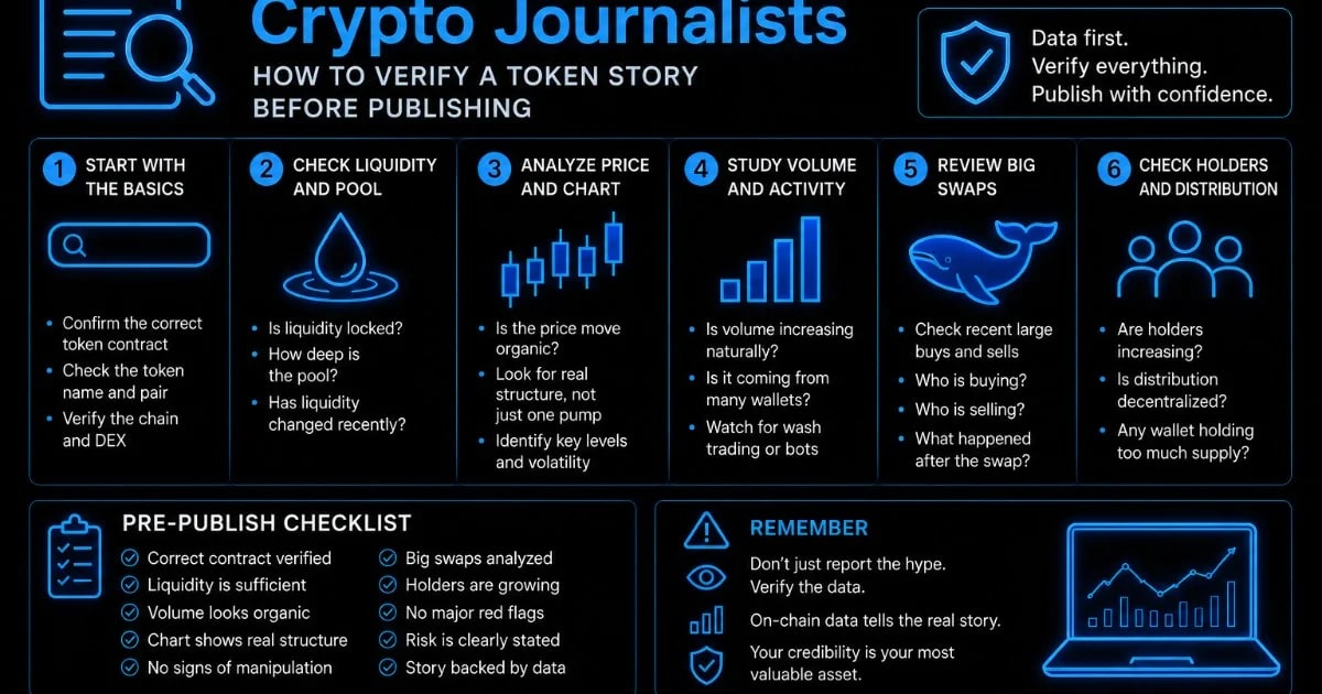 DEXTools for Crypto Journalists: How to Verify a Token Story Before Publishing