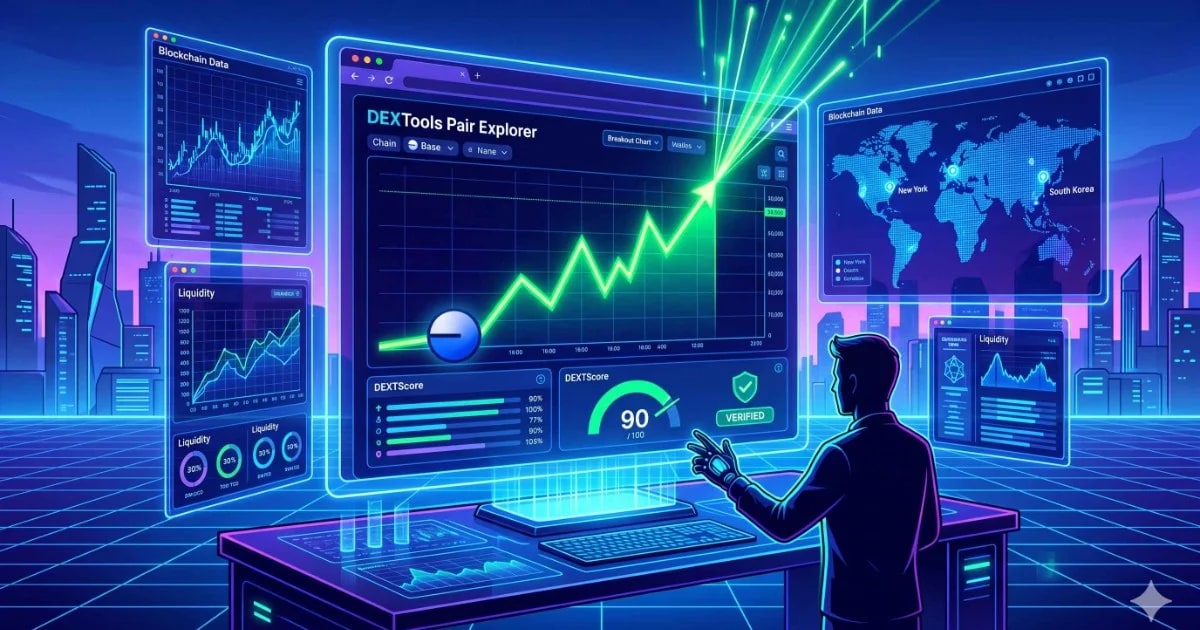 Cómo encontrar nuevas gemas en Base: Guía DEXTools 2026