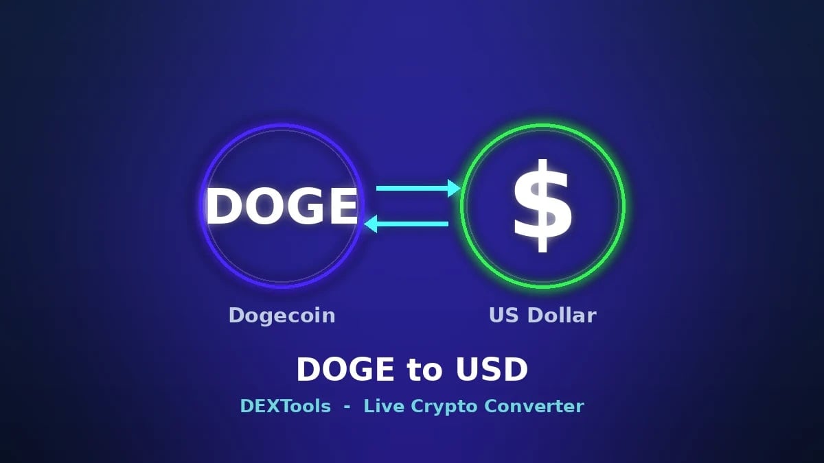DOGE para USD: Preço do Dogecoin Hoje | Conversor Ao Vivo