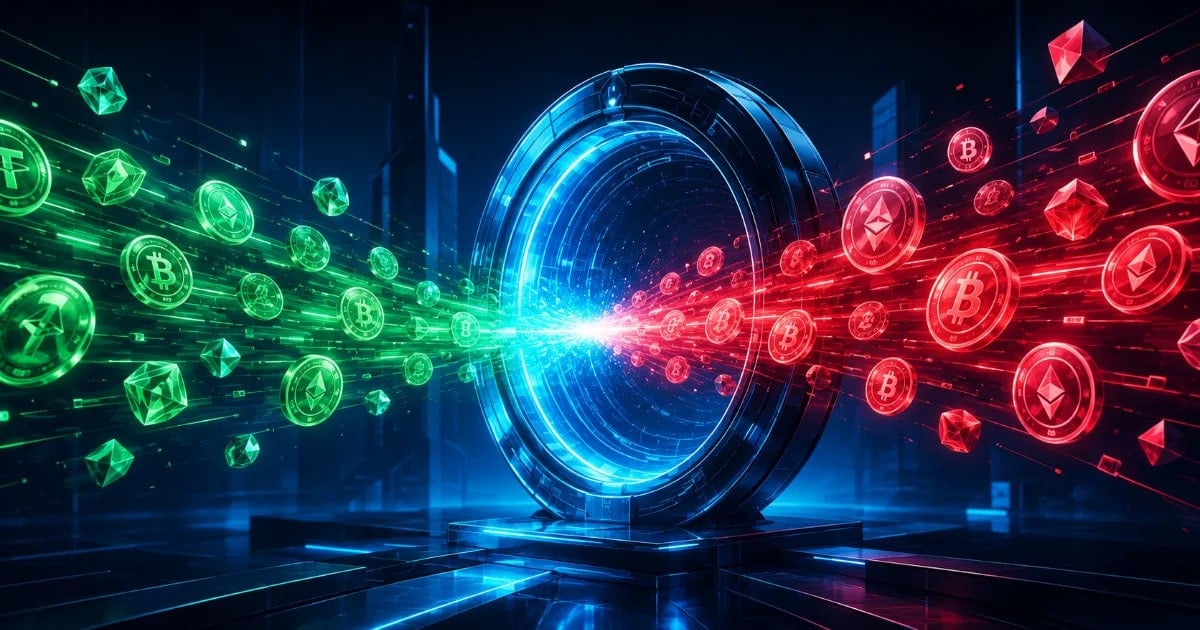 Exchange Netflow : inventaire du marché numérique