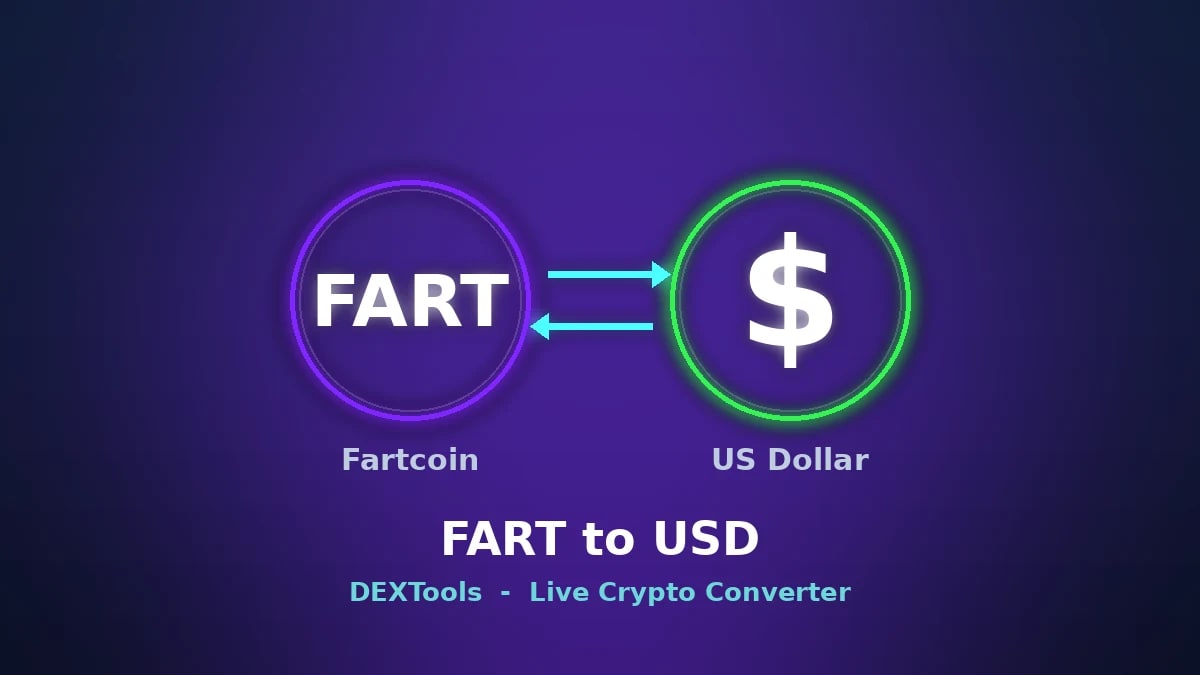Fartcoin - USD Dönüştürücü: Canlı FART Fiyatı (2026)