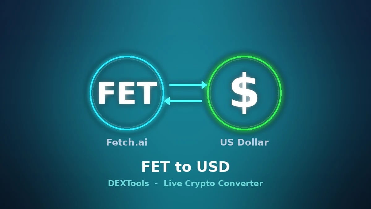 FET a USD: Convertidor de precios en vivo (2026)