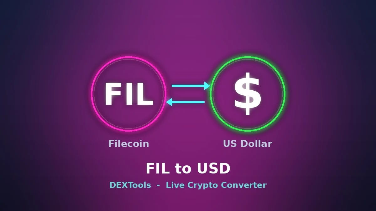 Filecoin - USD Dönüştürücü: Canlı FIL Fiyatı (2026)