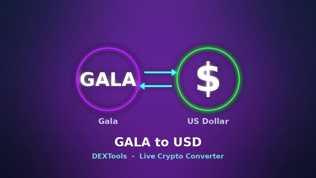 Gala-USD 변환기: 실시간 GALA 가격(2026)