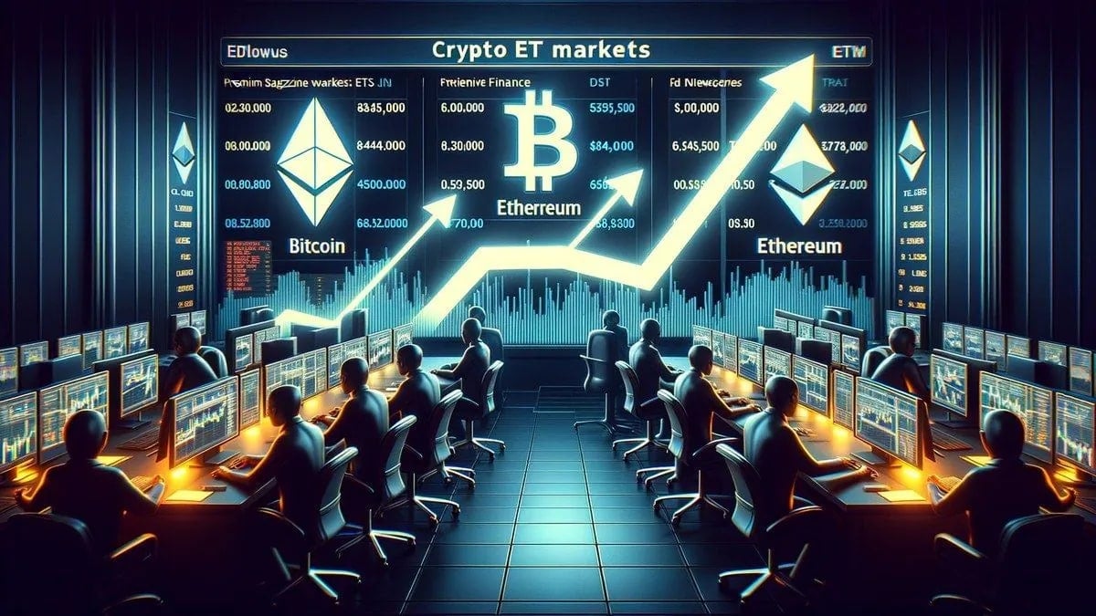 Grayscale Bucks ETF Outflow Trend as Bitcoin and Ethereum Funds Slip