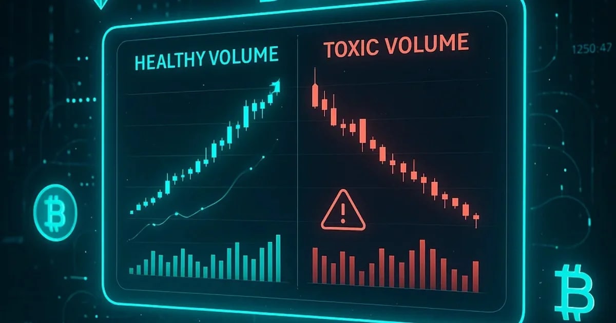 Volume DEX sain ou toxique : aperçu du marché