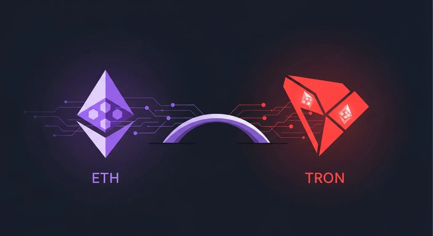 Comment transférer ETH vers TRON : Guide complet de transfert inter-chaînes (2026)