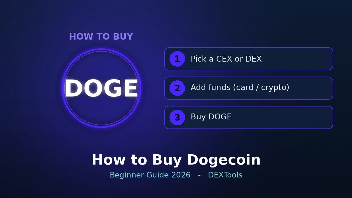 Como comprar Dogecoin (DOGE): Guia para iniciantes 2026