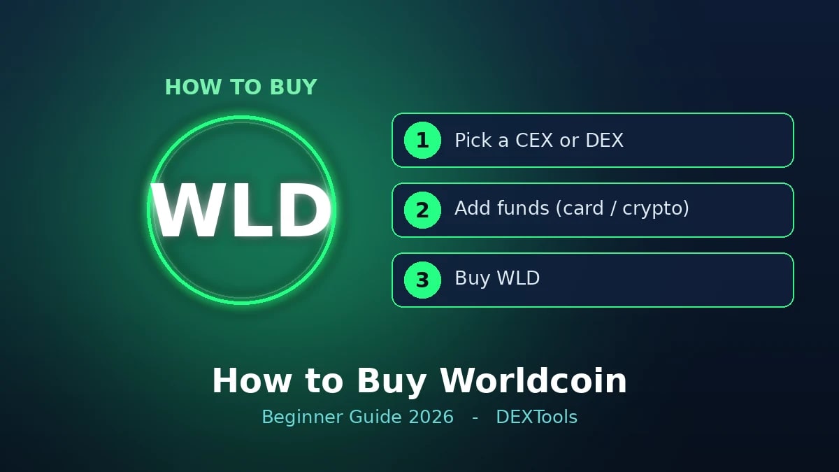 Comment acheter Worldcoin (WLD) : Guide du débutant 2026