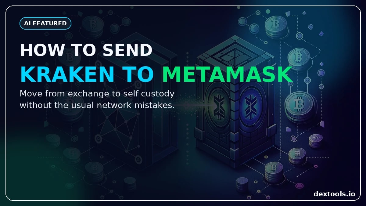 Cómo enviar criptomonedas de Kraken a MetaMask de forma segura en 2026
