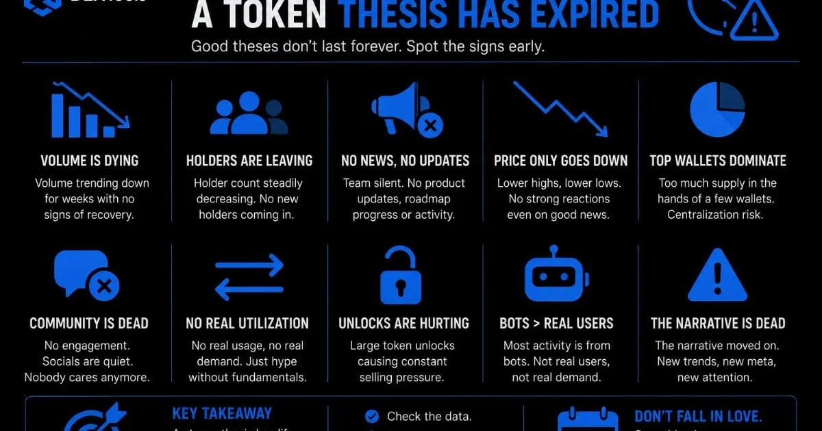 トークンのテーゼが期限切れになったタイミングを見極める方法