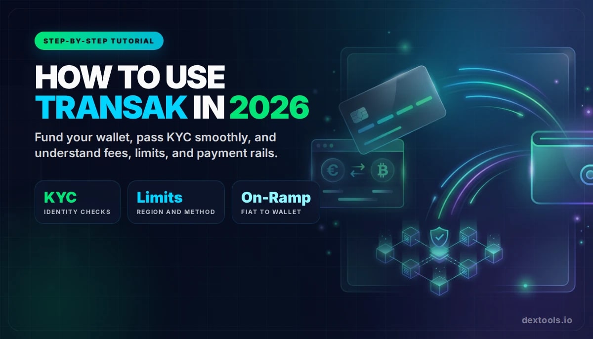 Comment utiliser Transak en 2026 : Tutoriel complet sur l'On-Ramp Fiat