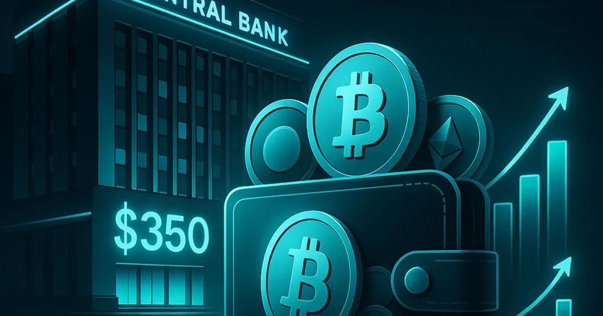 カザフスタン中央銀行が3億5000万ドルのCryptoポートフォリオを目指す