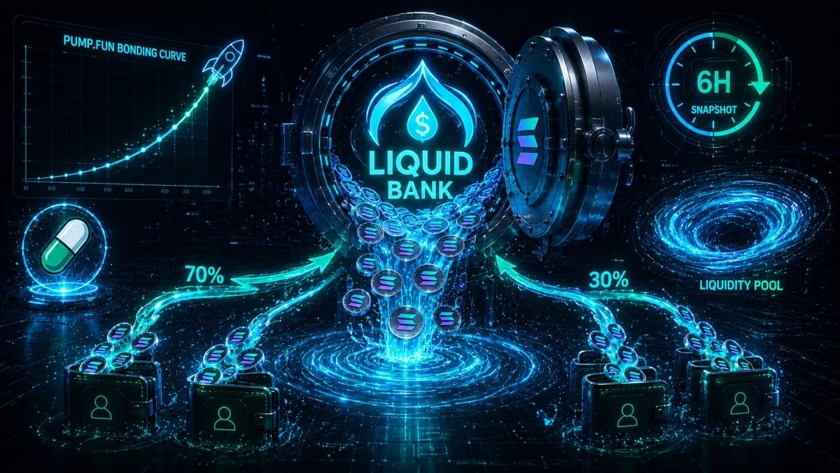 Liquid Bank: Solana Token Sahiplerine SOL Ödüllerini Ödedi (2026)