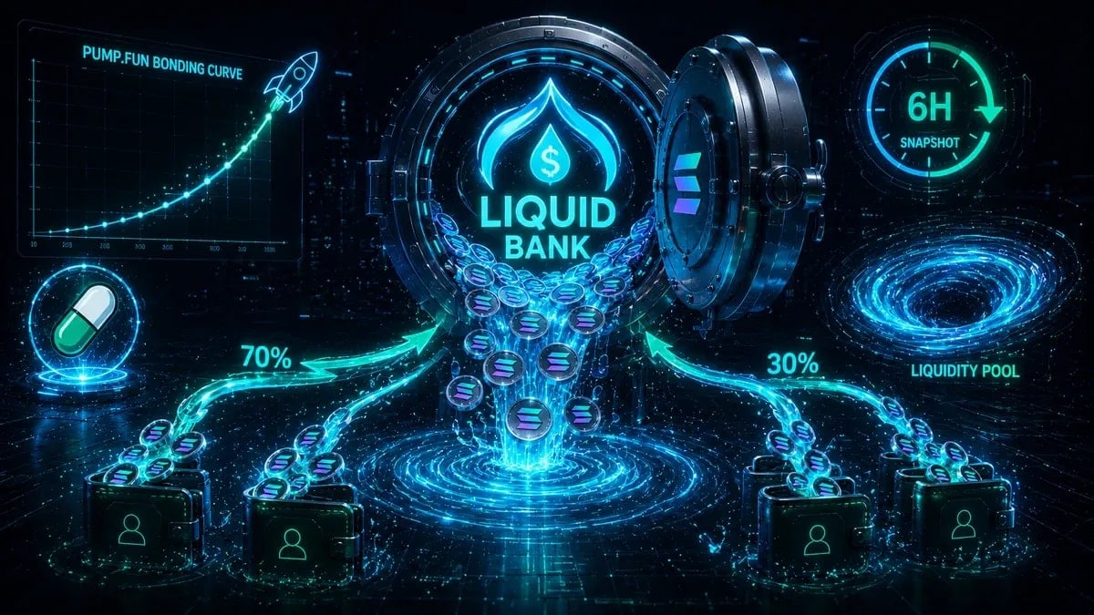 Liquid Bank: Solana Token Pays SOL Rewards to Holders (2026)