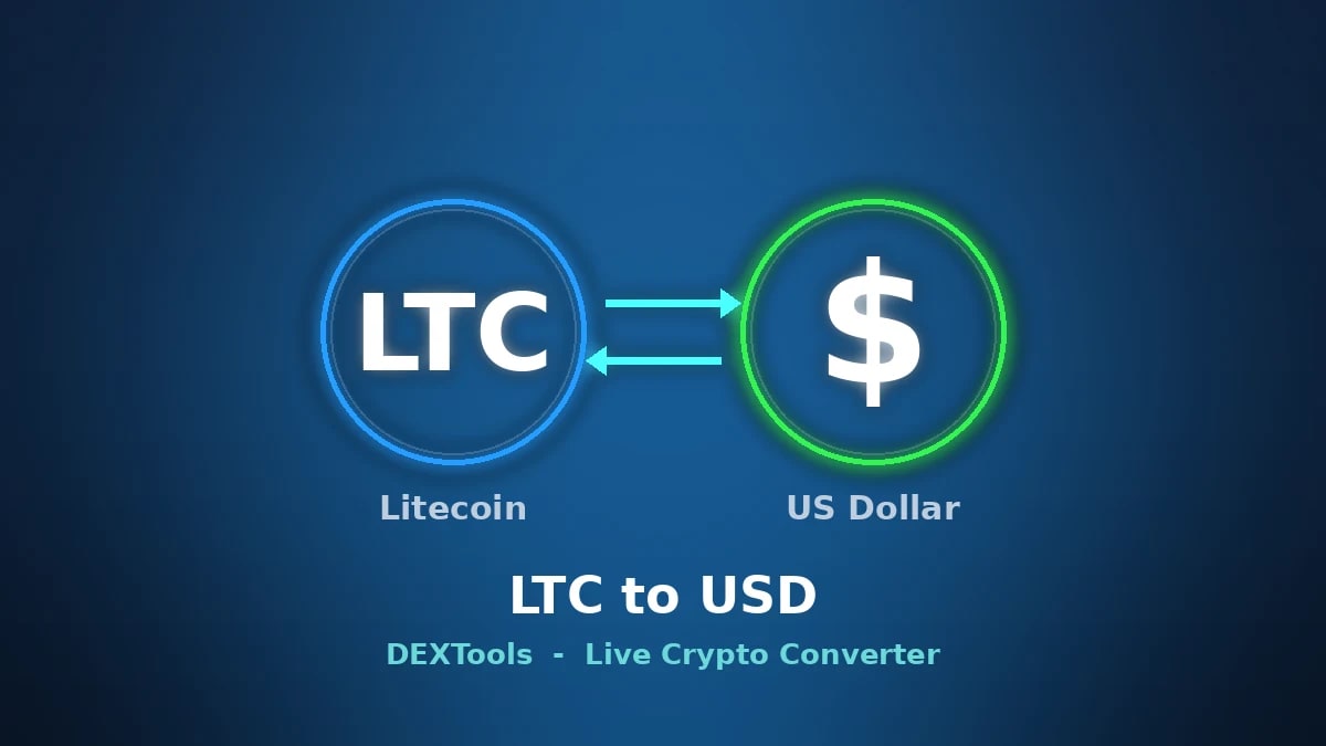Conversor de Litecoin para USD: preço ao vivo de LTC (2026)