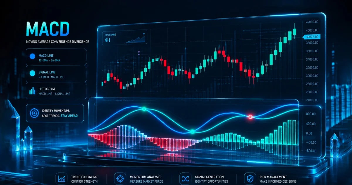 Explicación del indicador MACD: cruces y divergencias
