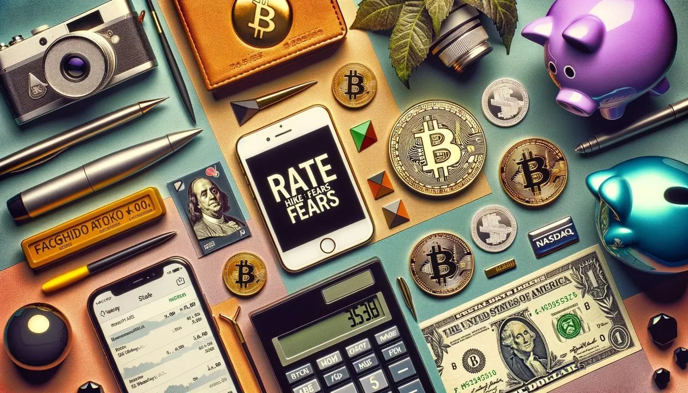 Los mercados sangran a medida que aumentan los temores de aumento de tasas: Bitcoin, S&P 500 y Nasdaq bajo presión