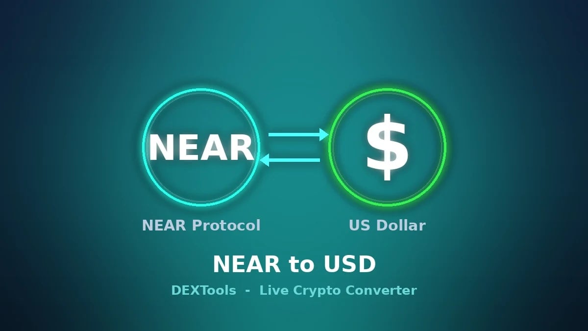 NEAR to USD Converter: Live NEAR Price (2026)