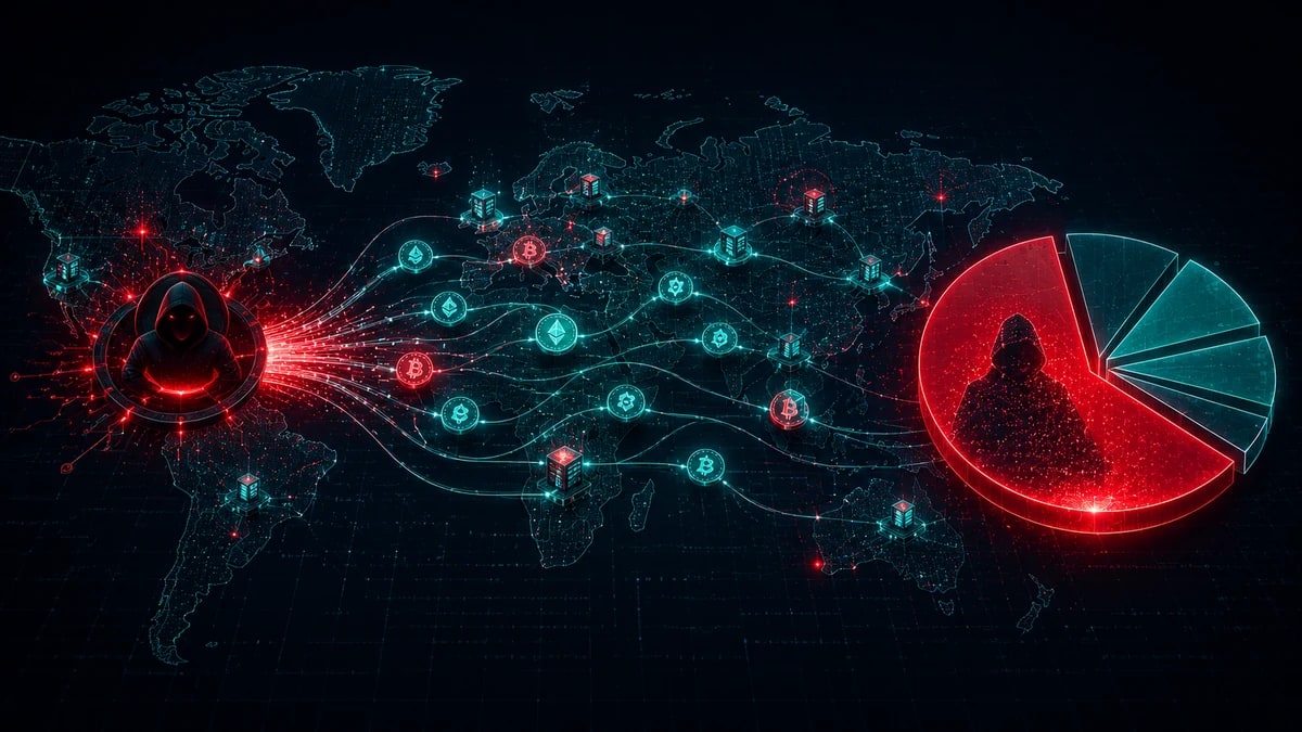 La Corée du Nord derrière 76% de la valeur des piratages crypto de 2026, selon TRM Labs