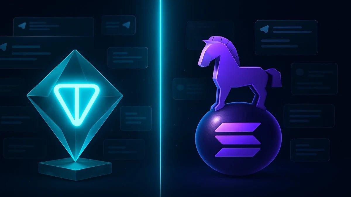 Not.Trade vs. Trojan: TON vs. Solana Telegram Terminals 2026