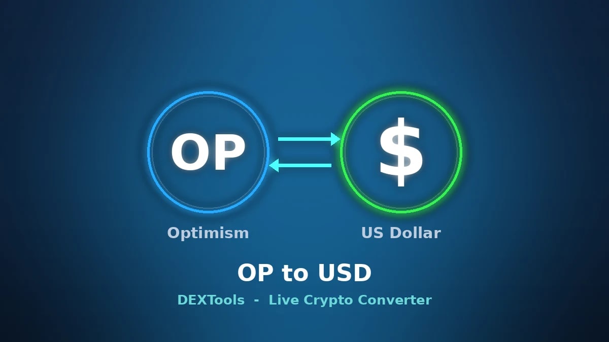 Optimismus-USD-Konverter: Live-OP-Preis (2026)