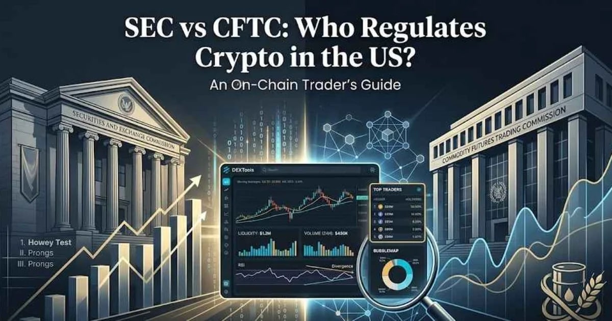 SEC vs CFTC : qui régule la crypto aux États-Unis ? (Guide 2026)