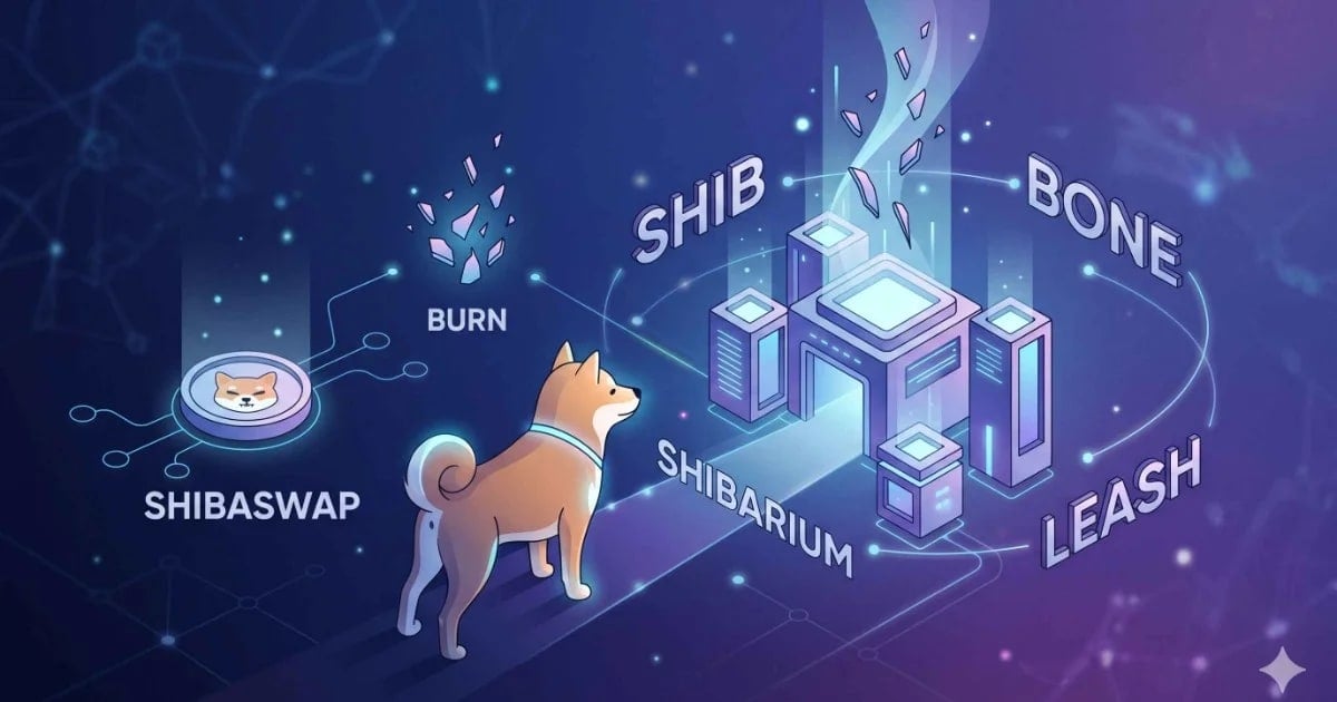 Ecossistema Shiba Inu SHIB: ShibaSwap, Shibarium e Burn