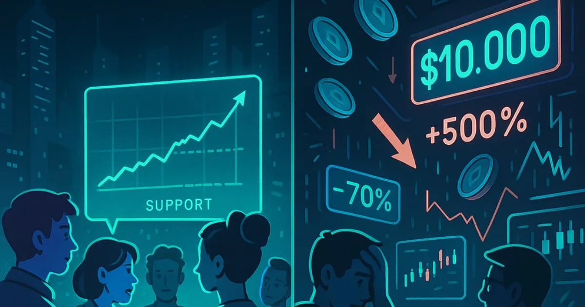 Gemeinschaft vs Hype: Echte Token-Unterstützung erkennen
