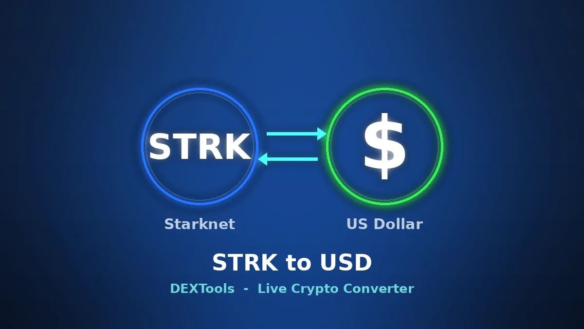 Starknet から USD コンバータ: ライブ STRK 価格 (2026)