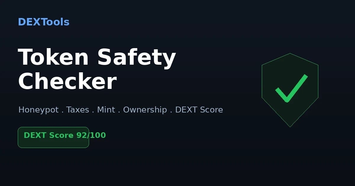 Token Safety Checker: Free Honeypot & Scam Detector