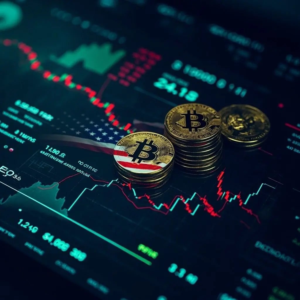 트럼프의 미국 비트코인, 7,000 BTC 도달 - 대규모 재무에도 불구하고 주가 88% 하락