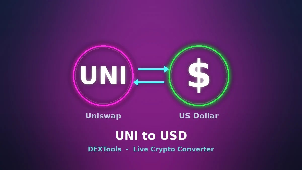Uniswap から USD コンバータ: ライブ UNI 価格 (2026)