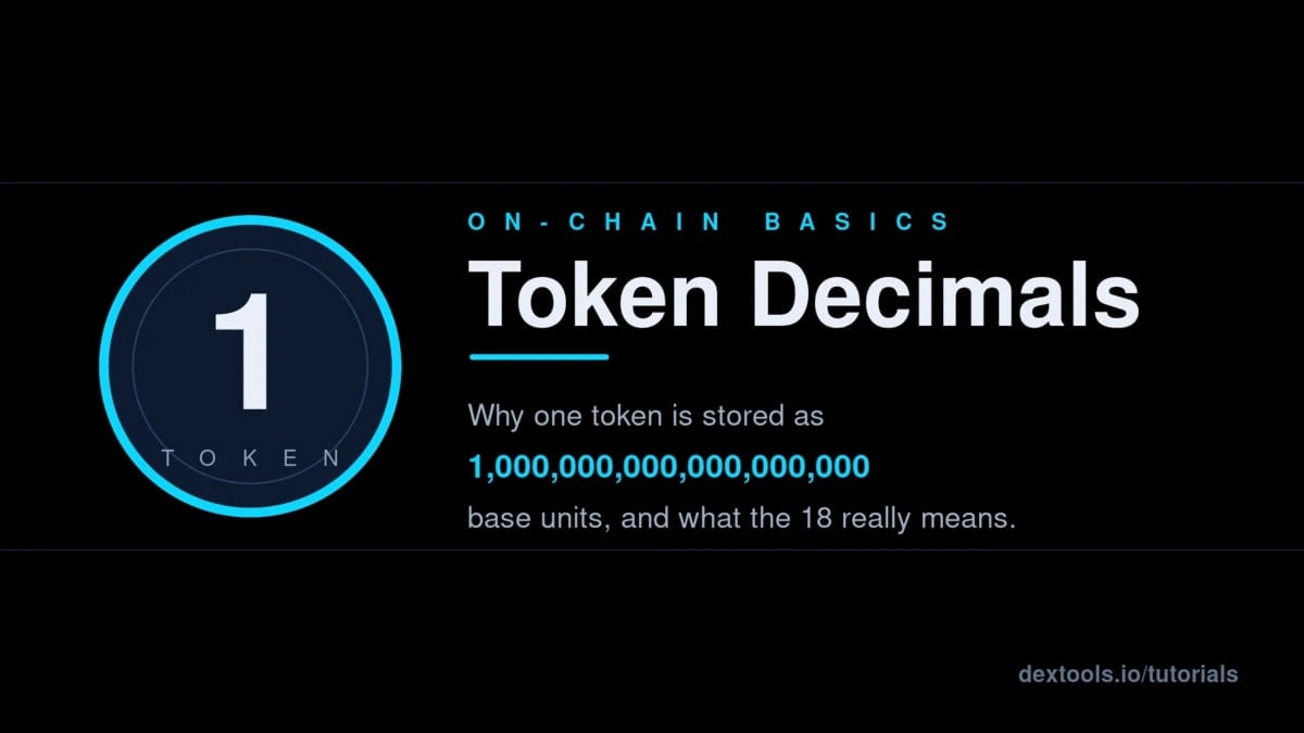 What Are Token Decimals? Crypto Explained (2026)